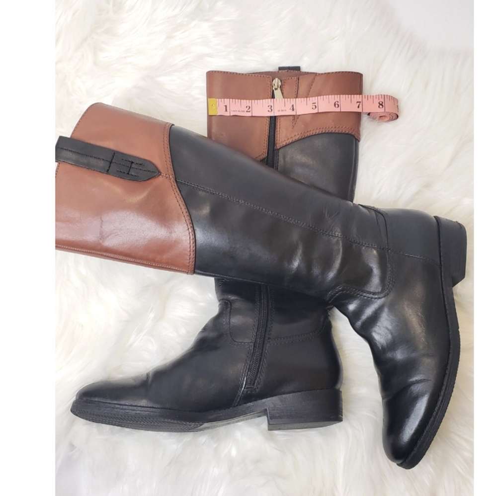 Tommy Hilfiger Devlin Black Brown Boots - Picture 10 of 12
